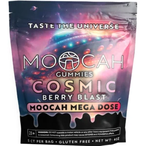 Cosmic Blast Moocah Mega Dose Mushroom Gummies 5ct