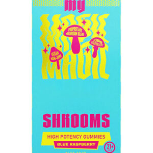 Blue Raspberry My Shroom Mushy High Potency Mushroom Gummies 10ct
