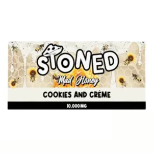 Cookies & Cream Stoned Mad Honey Chocolate 10000MG