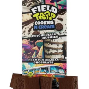 Cookies N Cream Field Trip Mushies Premium Belgian Chocolate