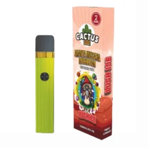 Lush Ice Cactus Labs Amanita Muscaria Mushroom Vape Enhanced With HHC 2G