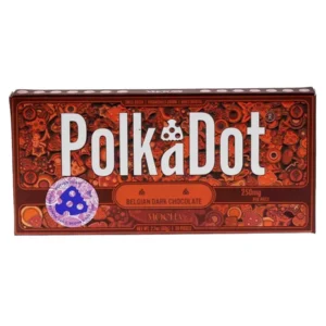 Mocha PolkaDot Mushroom Belgian Dark Chocolate 250mg