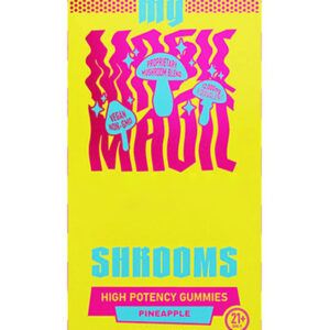 Pineapple My Shroom Mushy High Potency Mushroom Gummies 10ct
