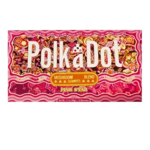 Pink Star PolkaDot Belgian Shroom Blend Gummies 4G