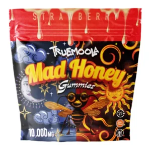 Strawberry Truemoola Mad Honey Gummies 10000MG