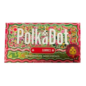 Watermelon Agua Fresca PolkaDot Belgian Shroom Blend Gummies 4G