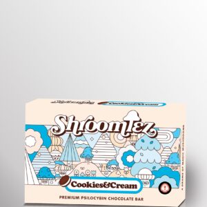 Shroomiez Cookies & Cream Milk Chocolate Bar