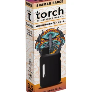 Shamman Sauce Torch Mind Melt Mushroom x THC-A Blend Vape 3.5G